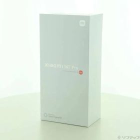 ソフマップ 〔未使用品〕 未使用品 Xiaomi 14T Pro 256GB チタングレー MZB0HIMJP SIMフリー【262】