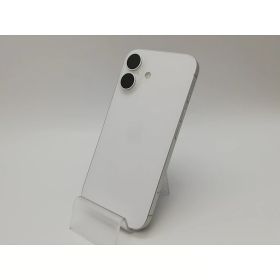 【中古】Apple 国内版 【SIMフリー】 iPhone 16 128GB ホワイト MYDR3J/A【府中ル・シーニュ】保証期間1ヶ月【ランクC】