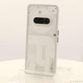 〔中古〕Nothing（ナッシング） Phone (3a) 128GB ホワイト A10400155 SIMフリー〔262-ud〕