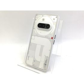 【中古】NOTHING 国内版 【SIMフリー】 Nothing Phone (3a) ホワイト 8GB 128GB【大宮東口】保証期間１ヶ月【ランクA】