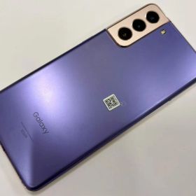 セイモバイル★【中古Bランク】SIMフリー Galaxy S21 5G SCG09 ファントムヴァイオレット 8GB+256GB