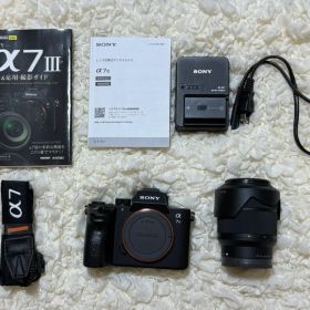 【付属品有】SONY α7III ILCE-7M3 ミラーレス一眼 レンズキット