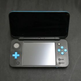 【6/20(土)20時〜全品ポイント10倍！要エントリー】Nintendo new 2DS LL JAN-S-BAAA ブラック×ターコイズ【中古】