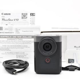 超美品 キヤノン PowerShot V10 Vlog カメラ Canon