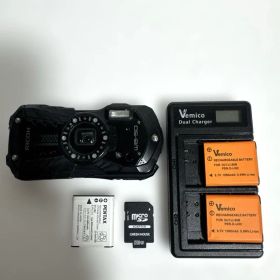 RICOH WG-50 ブラック 防水デジタルカメラ