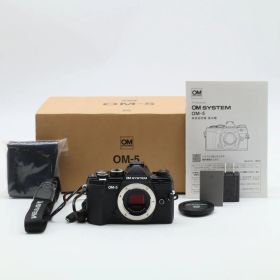 ショット数9286回 OM SYSTEM OM-5 ボディー ブラック #5213