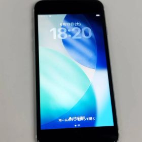 【美品】iPhone SE 第2世代/SIMフリー/A2296/64GB/ホワイト〈MX9T2J/A〉バッテリー86％