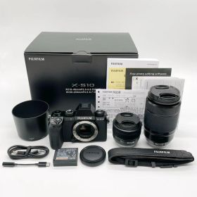 ■FUJIFILM フジフイルム X-S10 ダブルズームレンズキット