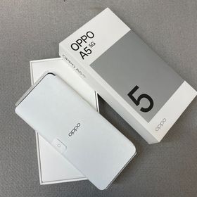 新品、未使用 OPPO A5 5G ホワイト 128GB 国内版 SIMフリー送料無料