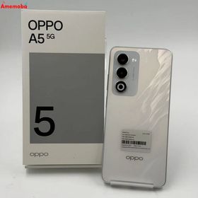 爆速発送OPPO A5 5G 128GB ホワイト OPG06 AU版SIMフリー