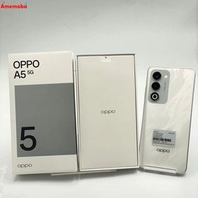 爆速発送OPPO A5 5G 128GB ホワイト OPG06 UQmobile版SIMフリー