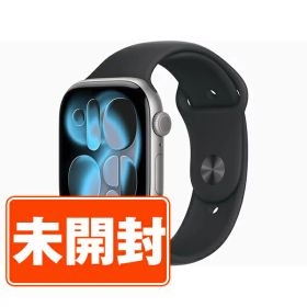 【未開封】Apple Watch series 11 GPS 42mm 64GB スペースグレイ アルミニウム MEQX4J/A A3331【あす楽】【送料無料】 aw11mtm21s