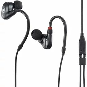 【中古】［非常に良い］ゼンハイザー プロフェッショナルモニタリングイヤホン IE 40 PRO Black 【国内正規品】