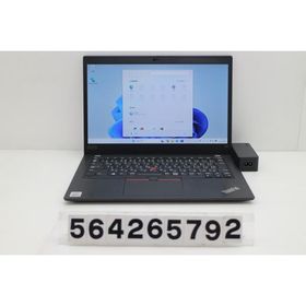 ノートパソコン Lenovo ThinkPad X13 Gen1 Core i5 10210U 1.6GHz/8GB/256GB(SSD)/13.3W/FHD(1920x1080)/Win11 キー文字消えあり