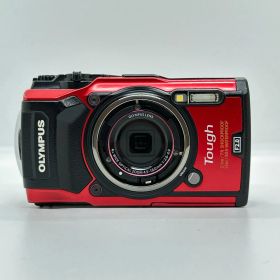 【全額返金保証】【最速発送】OLYMPUS コンパクトデジタルカメラ Tough TG-5 レッド 美品 動作確認済