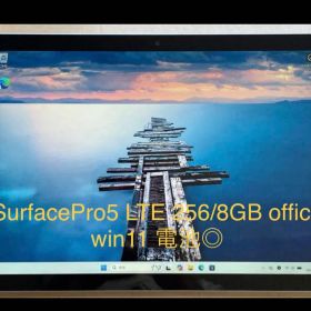 SurfacePro5 LTE 256/8GB office win11 電池◎