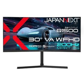 JAPANNEXT JN-VC30G200WF 30型 曲面型 ウルトラワイド ゲーミングモニター