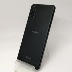 【中古】SONY docomo 【SIMフリー】 Xperia 10 IV ブラック 6GB 128GB SO-52C【戸塚】保証期間１ヶ月【ランクB】