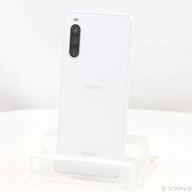 (中古)SONY Xperia 10 IV 128GB ホワイト SO-52C docomo SIMフリー(198-ud)
