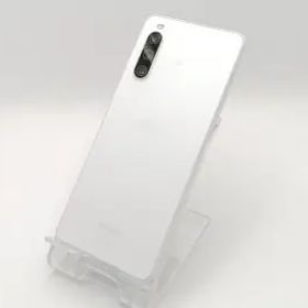 【中古】SONY docomo 【SIMフリー】 Xperia 10 IV ホワイト 6GB 128GB SO-52C【ECセンター】保証期間１ヶ月【ランクB】