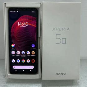 コスパ最強 Xperia 5 Ⅲ XQ-BQ42 ブラック SIMフリー