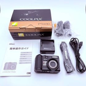 Nikon COOLPIX P5100 デジカメ コンデジ ブラック 黒 元箱付