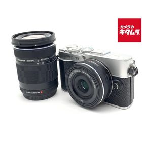 【中古】 【良品】 オリンパス PEN E-P7 EZ ダブルズームキット シルバー