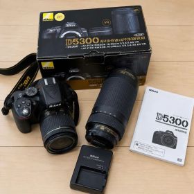 Nikon D5300 デジタル一眼レフカメラ レンズ2本付き