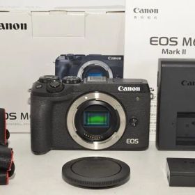 【特上品】 Canon キヤノン EOS M6 Mark II ボディー ブラック EOSM6MK2BK-BODY ＃9247