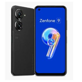 【当日発送】 中古整備品（本体背面にこすれ跡・化粧箱はがれ）ASUS Zenfone 9 (AI2202)ミッドナイトブラック ZF9-BK8S128