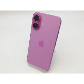 【中古】Apple docomo 【SIMフリー】 iPhone 16 128GB ピンク MYDT3J/A【鹿児島中町】保証期間1ヶ月【ランクB】
