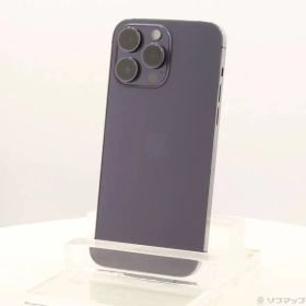 ソフマップ 〔中古品〕 iPhone14 Pro Max 128GB ディープパープル MQ993J／A SIMフリー【262】
