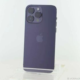 ソフマップ 〔中古品〕 iPhone14 Pro Max 128GB ディープパープル MQ993J／A SIMフリー【258】