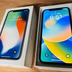 iPhone X 64GB シルバー SIMフリー