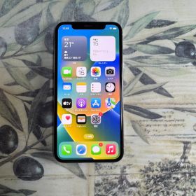 iPhone Xシルバー256GB SIMロック解除済