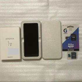 SONY Xperia 1 V au端末 SOG10 & MicroSDカード
