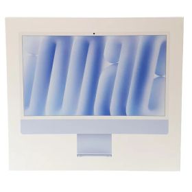 【Apple】【未使用品】アップル『iMac / 24inch / M4 10コア/10コア / 24GB / 512GB / ブルー』MD2T4J/A デスクトップパソコン 1週間保証【中古】