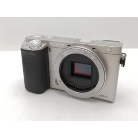 【中古】SONY α6000 ボディ ILCE-6000 シルバー【新宿2】保証期間１ヶ月【ランクB】