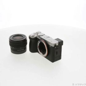 【中古】SONY(ソニー) α7C II ズームレンズキット シルバー ILCE-7CM2L S 【198-ud】