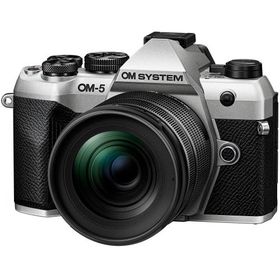 オーエムシステム (OM SYSTEM) ミラーレス一眼 OM-5 Mark II 12-45mm F4.0 PRO レンズキット シルバー