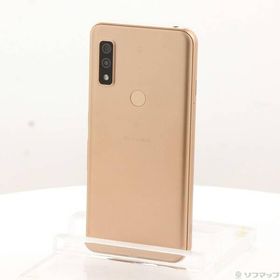 〔中古〕FUJITSU(富士通） arrows We 64GB ローズゴールド FCG01 au SIMフリー〔377-ud〕