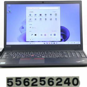 Lenovo ThinkPad E580 Core i5 8250U 1.6GHz/8GB/256GB(SSD)/15.6W/FWXGA(1366x768)/Win11 パーム割れあり【中古】【20260611】