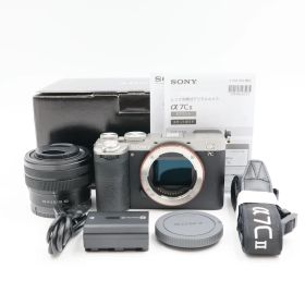 ■シャッター数18048枚！極上品■ SONY α7C II ズームレンズキット シルバー ミラーレス一眼カメラ ILCE-7CM2L S ソニー