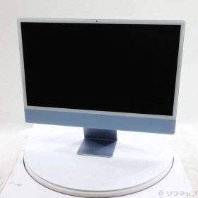 ソフマップ 〔中古品〕 iMac 24-inch Mid-2021 MGPL3J／A Apple M1 8コアCPU_8コアGPU 8GB SSD512GB ブルー 〔14.8 Sonoma〕【344】
