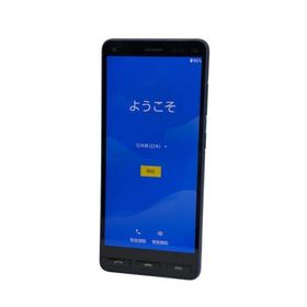 KYOCERA 京セラ かんたんスマホ2 スマートフォン A001KC 32GB ネイビー 中古 W４
