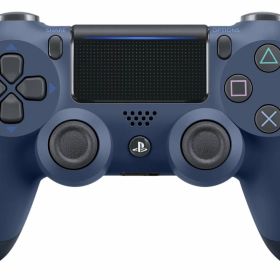【純正品】PS4 コントローラー DUALSHOCK4 ミッドナイト・ブルー PlayStation4