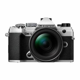【中古】【1年保証】【美品】OLYMPUS OM SYSTEM OM-5 12-45mm PRO レンズキット シルバー
