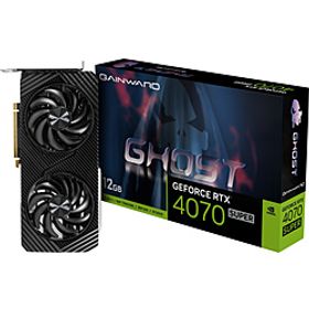 (中古)GAINWARD Gainward GeForce RTX 4070 SUPER Ghost NED407S019K9-1043B-G(377-ud)