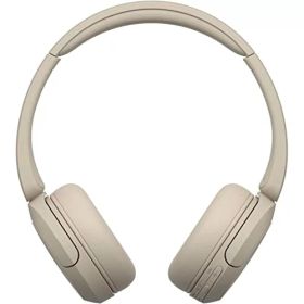【中古】ソニー(SONY) ワイヤレスヘッドホン WH-CH520:Bluetooth対応/軽量設計 約147g/専用アプリ対応により好みの音質にカスタマイズできる「イコライザー」設定対応/ベージュ WH-CH520 C