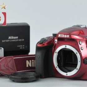 【中古】Nikon ニコン D3400 レッド デジタル一眼レフカメラ